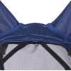Harrison Howard CareMaster Pro Luminous Horse Fly Mask Standard with Ears UV Protection for Horse Flamingo XL Extra Full(Navy)