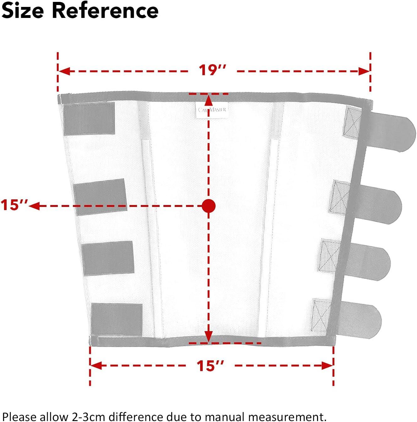 imageFine Mesh Fly Boots Loose Fitting ampamp NonSlip Horse Fly Leggings No More Horsefly Nuisance Greatly Reduce Stomping Breathable with Natural Air Flow Set of 4Sky Blue