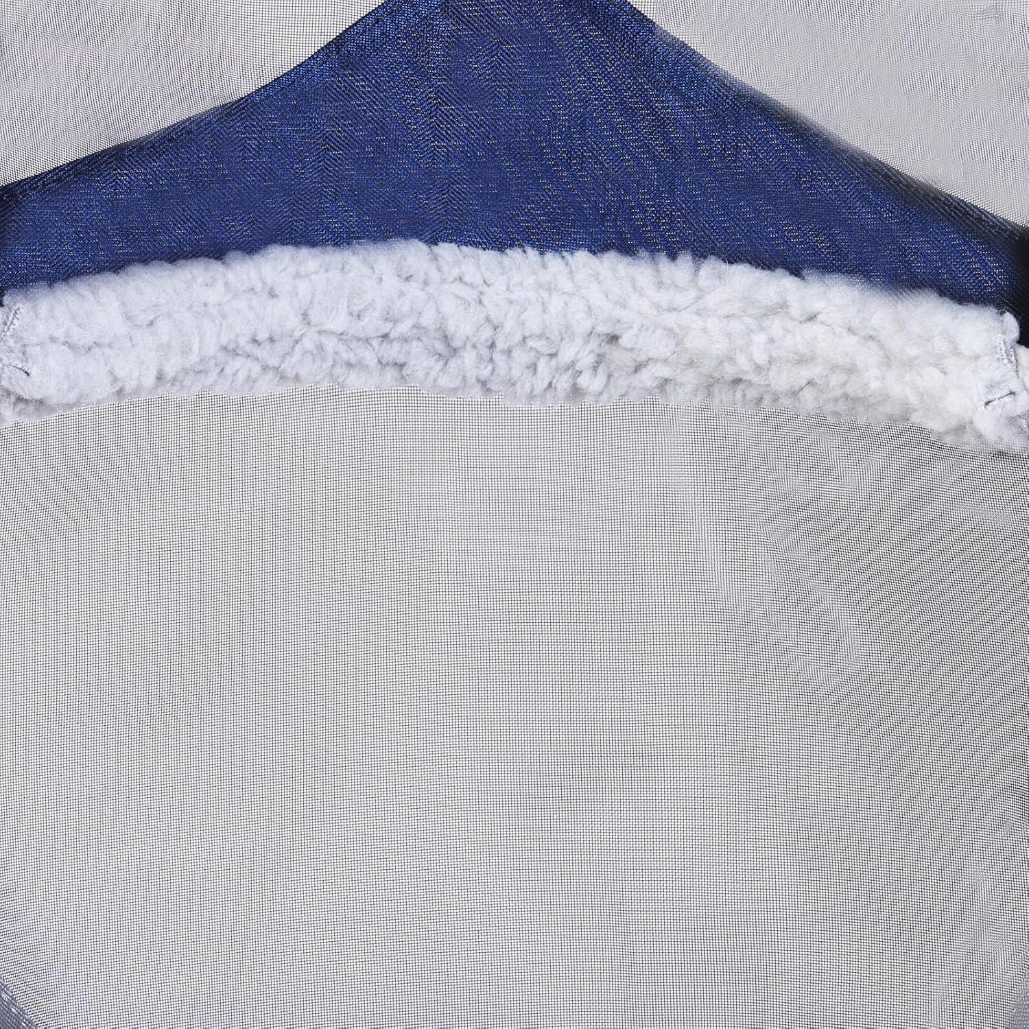 imageHarrison Howard Pro Luminous Horse Fly Mask Long Nose with Ears UV Protection for Horse Azure BlueSilver LSignature Blue