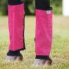 Fine Mesh Fly Boots Loose Fitting & Non-Slip Horse Fly Leggings No More Horsefly Nuisance Greatly Reduce Stomping Breathable with Natural Air Flow (Set of 4)(Magenta)