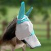 Harrison Howard Mule Donkey Fly Mask Full Face Protection with Nose Cover(Mint)