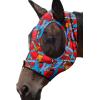 Mask Tech Horse Fly Mask Elasticity Breathable Fabric with UV Protection Soft Mesh for Horse Entwined Straps L(Entwined Straps)