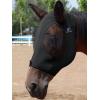 Mask Tech Horse Fly Mask Elasticity Breathable Fabric with UV Protection Soft Mesh for Horse Entwined Straps L(Mars Black)