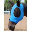 Mask Tech Horse Fly Mask Elasticity Breathable Fabric with UV Protection Soft Mesh for Horse Everlasting Cosmos L(Light Blue)