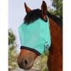 Harrison Howard All Round Mesh Horse Fly Mask UV Protective with Fleece Padded Edging Vibrant Orange L(Mint)