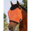 Harrison Howard All Round Mesh Horse Fly Mask UV Protective with Fleece Padded Edging Vibrant Orange L(Vibrant Orange)