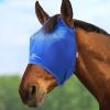 Harrison Howard Horse Fly Mask Standard Original Grey Horse Large(Signature Blue)