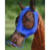 Harrison Howard Horse Fly Mask with Detachable Nose Cover-Royal Blue (L; Full Size)
