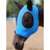 Mask Tech Horse Fly Mask Elasticity Breathable Fabric with UV Protection Soft Mesh for Horse Entwined Straps L(Light Blue)