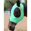 Mask Tech Horse Fly Mask Elasticity Breathable Fabric with UV Protection Soft Mesh for Horse Entwined Straps L(Summer Mint)