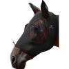 Mask Tech Horse Fly Mask Elasticity Breathable Fabric with UV Protection Soft Mesh for Horse Everlasting Cosmos L(Mars Black)