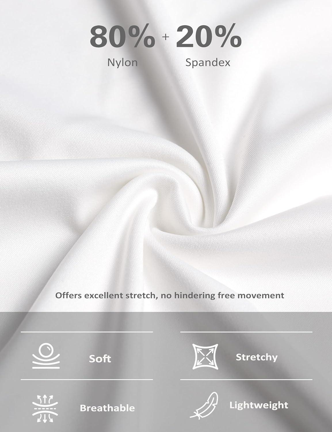 imageHarrison Howard Womens Slim Fit Long Sleeve Equestrian Show Shirt with Lace Sleeves Elegant Female Lace TopWhite