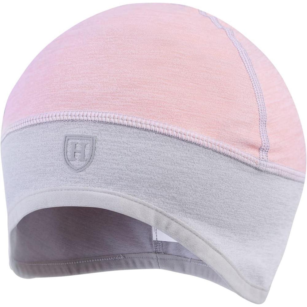 imageHarrison Howard Essential Under Helmet Cap Warming Skull Cap for Riding Motorcycle Cycling Helmet Liner for Men WomenPink
