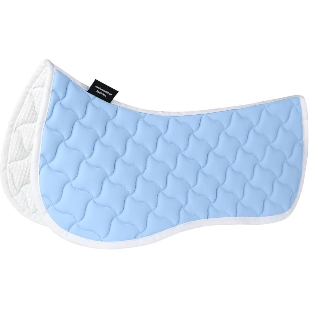 imageHarrison Howard Half Pad for Horse Riding FENG Che GEIce Blue