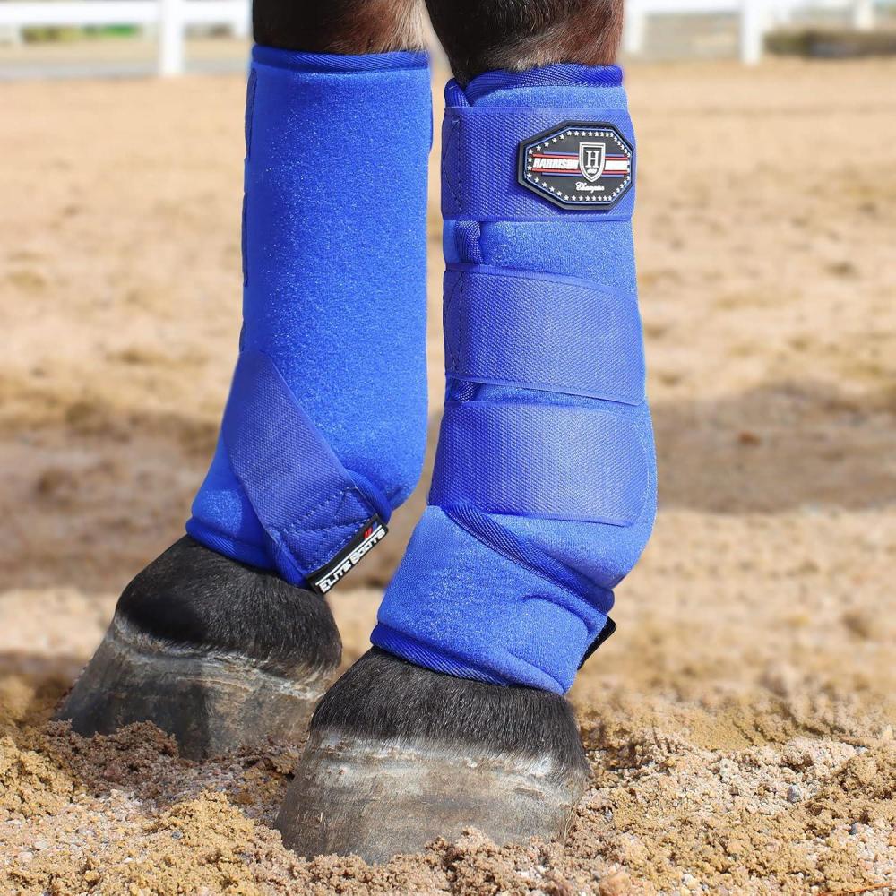 imageHarrison Howard Horse Sport Medicine Front ShockAbsorbing Boots AllRound Lower Limb Protection ampamp Support Sport Boots Perfect for Endurance Training and Performance Pack of 2 Mint LAquamarine