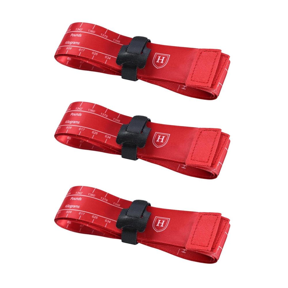 imageHarrison Howard Horse Tape Measure Weight Precise Measurement for Horses Portable Height ampamp Weight 3Pack 66 Feet Tape Black 3Red