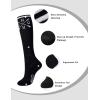 Harrison Howard 3 Pairs Premium Quality Equestrian Riding Socks for Horse Riding &Tall Boot Knee High Socks for Women(Black/Soft Lavendar/Peacock Blue)