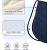 Harrison Howard 3D Air Mesh Saddle Pad for Horses – Breathable Shock-Absorbing All-Purpose English Saddle Pad(Navy)