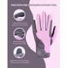 Harrison Howard All Season Kids Horse Riding Gloves Comfortable Non-Slip Light Horseback Gloves for Running Cycling Riding(Light Purple)
