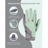 Harrison Howard All Season Kids Horse Riding Gloves Comfortable Non-Slip Light Horseback Gloves for Running Cycling Riding(Mint)