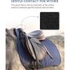 Harrison Howard All-Purpose Saddle Pad Suede Saddle Pad for Horses Use During Everyday Riding(Navy)