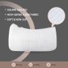 Harrison Howard All-Purpose Square Quilted Western Saddle Pad Breathable, Shock-Absorbing Saddle Pad Comfortable Fit for Horses(White)