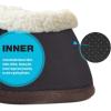 Harrison Howard Bell Boots for Horse Training Hoof Overreach Protection Fleece Lined Bell Boots(coffee)