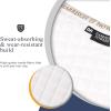 Harrison Howard Dressage Saddle Pad Suede Square English Saddle Pad for Horses Dressage Event(White)