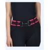 Harrison Howard Elastic Horsebit Belt Horse Riding Belt with Surcingle Buckle Stretchable Waist Belt for Horseback Riding(Magenta)