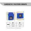 Harrison Howard Essential Premium Horse Pastern Wraps with Berber Fleece Lining Sold in Pairs Black(Blue)