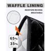 Harrison Howard Half Pad for English Saddle, Soft Breathable Velvet Horse Saddle Pad Non-Slip Cushioning for Horseback(Black)