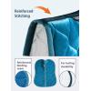 Harrison Howard Half Pad for English Saddle, Soft Breathable Velvet Horse Saddle Pad Non-Slip Cushioning for Horseback(Star Command Blue)