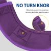 Harrison Howard Horse Bell Boots Overreach Bell Boots No-Turn Bell Boots for Horse-Durable Protective Hoof Boot(Purple)