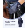 Harrison Howard Horse Riding Gloves All-Season Lightweight Non-Slip for Gardening, Running Equestrian Riding Gloves(navy)