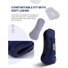 Harrison Howard Horse Tendon Boots Open Front/Fetlock Boot for Horse Protective Boots for Jumping, Trail Riding Set of 4(Navy)