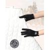 Harrison Howard Kids Horse Riding Gloves Comfortable Grip for Boys and Girls Horseback Riding Running or Cycling Lightweight Equestrian Gloves(black)