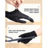 Harrison Howard Kids Horse Riding Gloves Comfortable Grip for Boys and Girls Horseback Riding Running or Cycling Lightweight Equestrian Gloves(black)
