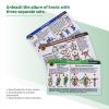Harrison Howard Wisdom4Sure Rock Climbing Knot Cards Includes 18 Rope Knots for Every Adventure Portable Knot Guide with Mini Carabiner to Clipping to Backpack Pocket Size