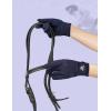 Harrison Howard Women Horse Riding Gloves Comfortable Grip for Gardening, Running Lightweight Equestrian Riding Gloves(navy)