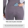 Harrison Howard Women’s Full Seat Riding Tights with Double-Layer Pockets Equestrian Breeches for Women(Grey)
