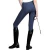 Harrison Howard Women’s Full Seat Riding Tights with Double-Layer Pockets Equestrian Breeches for Women(Navy)