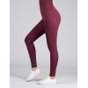 Harrison Howard Women’s Full Seat Riding Tights with Side Pockets Horse Riding Pants Equestrian Breeches(Burgundy)