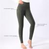 Harrison Howard Women’s Full Seat Silicon Grip Equestrian Breeches Horse Riding Tights High Waisted Leggings(Green)