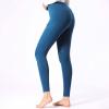 Harrison Howard Women’s Full Seat Silicon Grip Equestrian Breeches Horse Riding Tights High Waisted Leggings(Turquoise Blue)