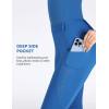 Harrison Howard Women’s Horse Riding Pants Double Pocket Silicone Full-Seat Breeches Equestrian Breeches(Peacock Blue)