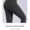 Harrison Howard Women’s Horse Riding Pants with Zipper Pockets Equestrian Breeches Riding Breeches for Women(Black)