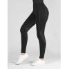 Women’s Riding Breeches Equestrian Riding Pants with Silicone Grip and Ventilated Mesh Fabric Active Riding Tights(New Black)