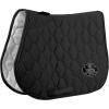 Harrison Howard 3D Air Mesh Saddle Pad for Horses – Breathable Shock-Absorbing All-Purpose English Saddle Pad(Black)