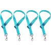 Harrison Howard 4PCS 22” Easily Packed Sturdy Nylon Bucket Straps for Hay Nets and Water Feeder Buckets-Red(4PCS Azure Blue)