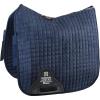 Harrison Howard Dressage Saddle Pad Suede Square English Saddle Pad for Horses Dressage Event(Navy)